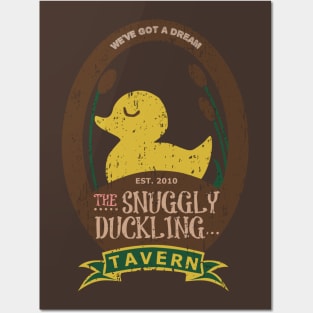 Tangled Snuggly Duckling Tavern Posters and Art